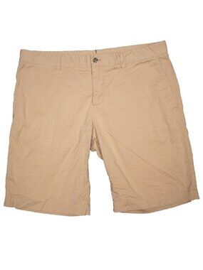 J.Lindeberg Shorts Stretch Cotton "Nathan Super Satin" Beige 36"